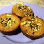 SCD Recipe: Pumpkin Walnut Muffins
