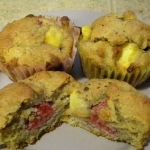 SCD Recipe: Peach Raspberry Muffins
