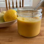 Lemon Curd in jar