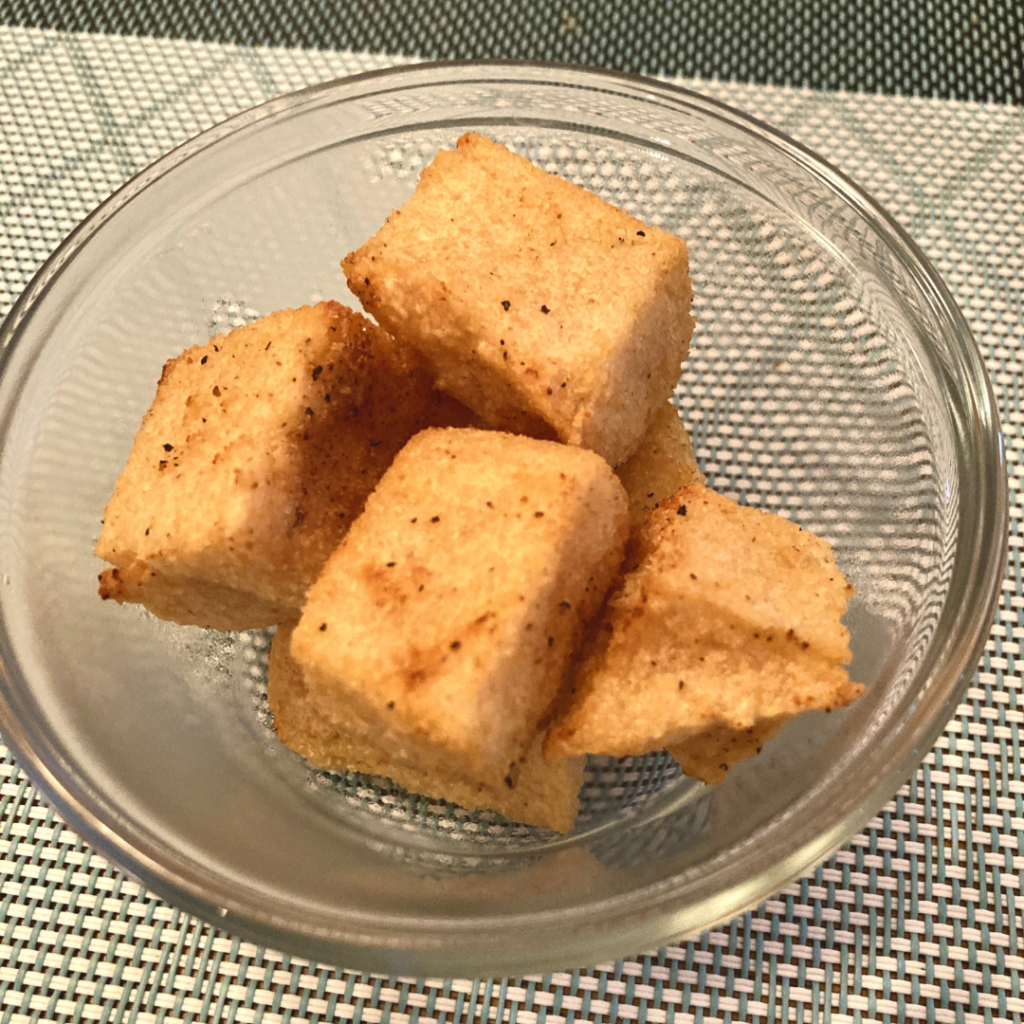 Red Lentil Tofu - Air Fried