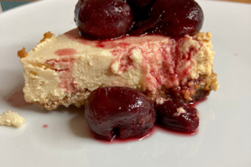 SCD Cheesecake with Cherries