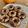 SCD Spice Donuts with Date Sugar Cinnamon Glaze