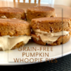 SCD Grain-Free Pumpkin Whoopie Pies with Marshmallow Buttercream Frosting
