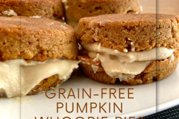 SCD Grain-Free Pumpkin Whoopie Pies with Marshmallow Buttercream Frosting