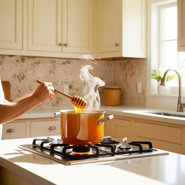 Is heating honey safe?