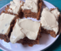 SCD Carrot Cake Bars with Yogurt Cream Cheese Frosting